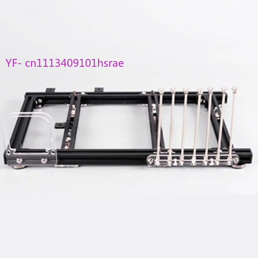 Aluminum Open Frame Test Bench Water Cooling - 1 Stück Aluminiumlegierung ATX Open-Frame-Testbench Computergehäuse,