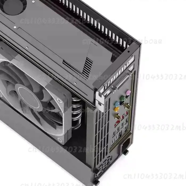 Sff Mini Itx Cnc Aluminum Chassis - 4,9L CNC Aluminium-Legierung Mini-ITX-Gehäuse Unterstützt Flex