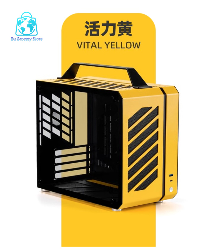 Mechanic Master C28 Matx Portable Pc Case - Tragbares Full-Tower PC-Gehäuse C28 - ITX/MATX-Kompatibles