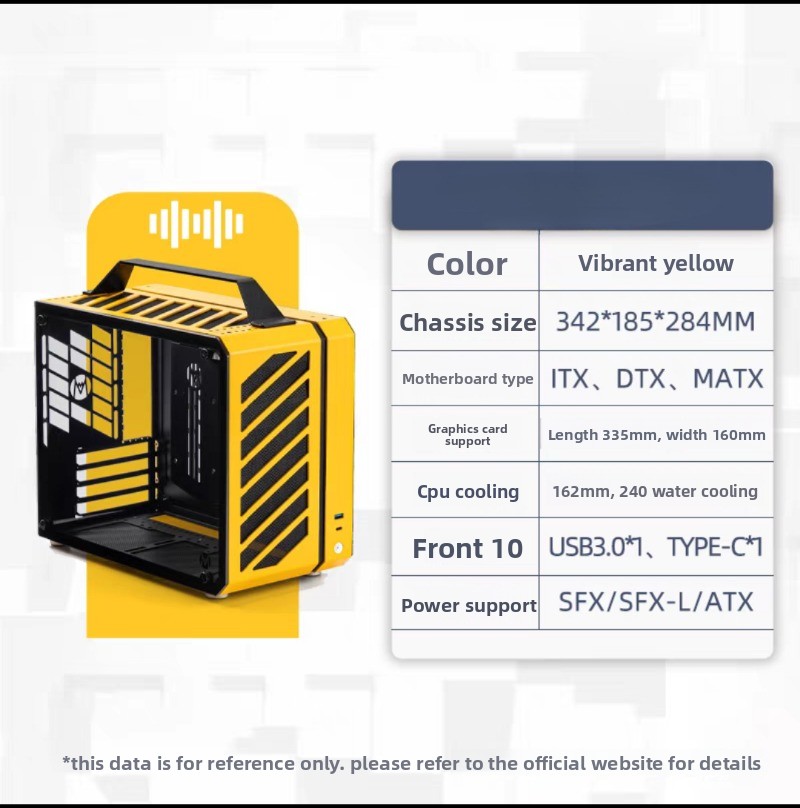 Mechanic Master C28 Matx Portable Pc Case - Tragbares Full-Tower PC-Gehäuse C28 - ITX/MATX-Kompatibles