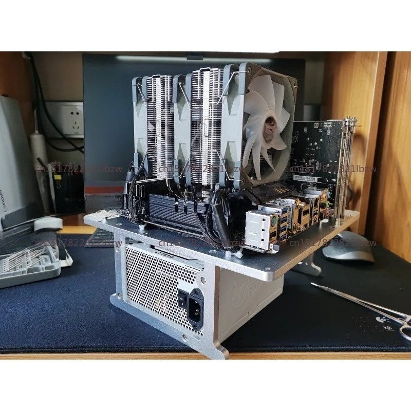 Offenes Aluminium-Computergehä – Aluminum Open Frame Test Bench Water Cooling Bewertung und Preis