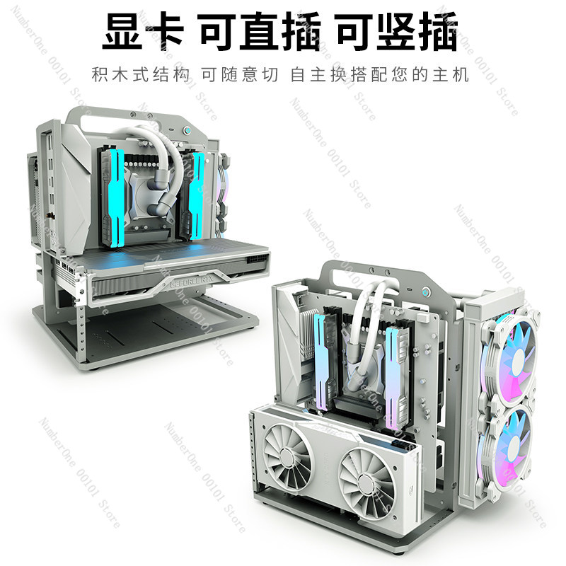 MATX Motherboard Aluminiumlegi – Aluminum Open Frame Test Bench Water Cooling Bewertung und Preis